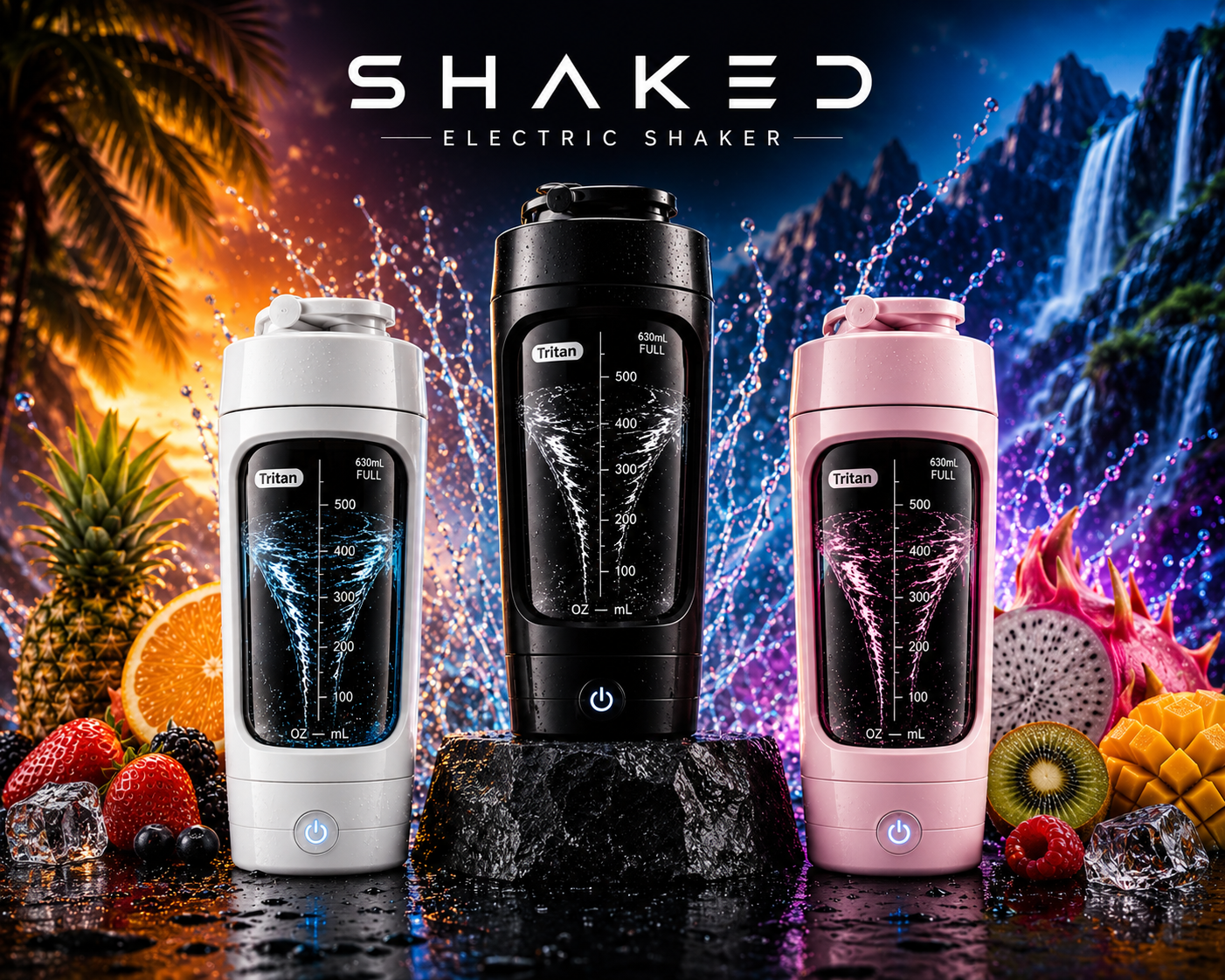 Shaked™ - elektryczny shaker